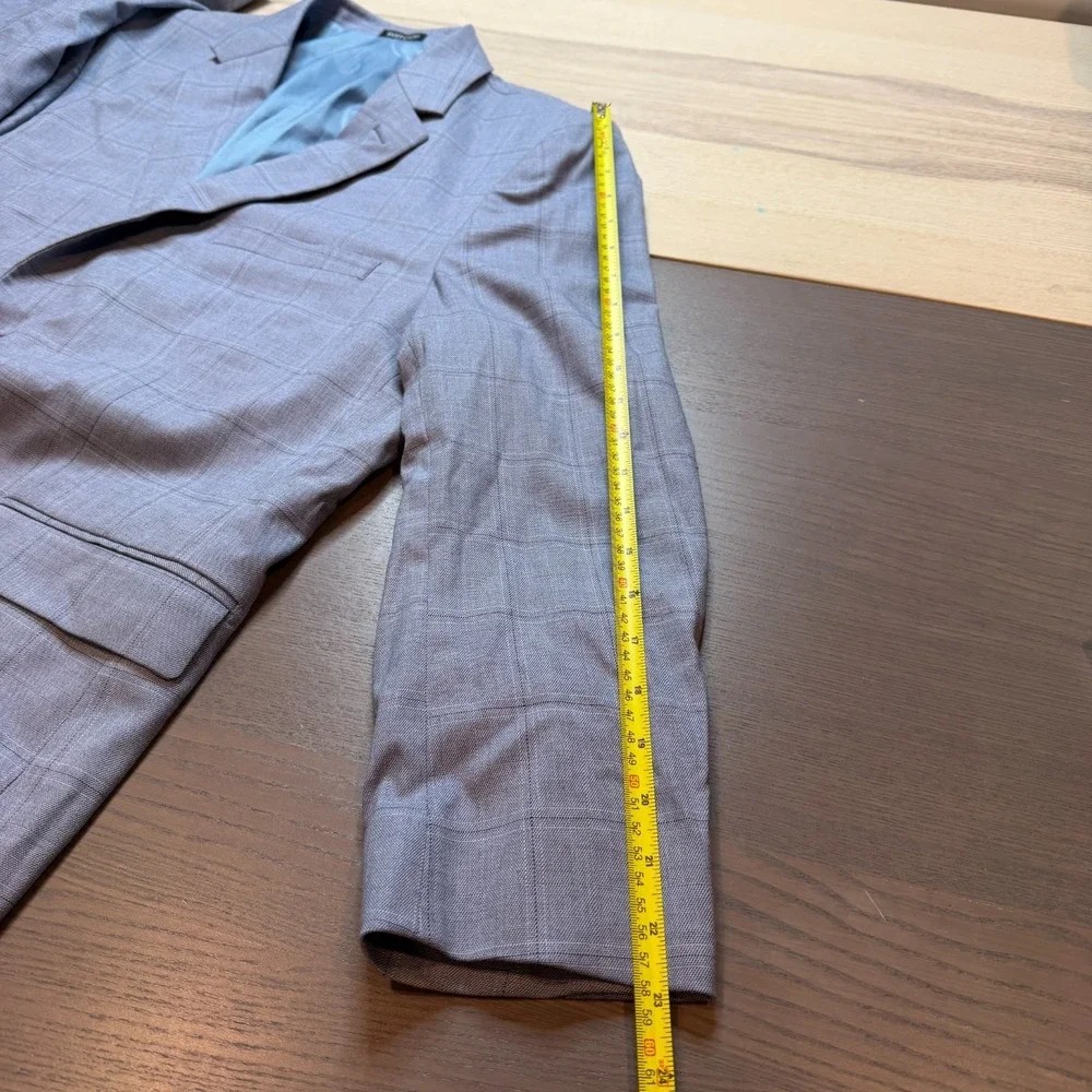 SuitShop‎ Jacket Men 44S Slim Fit Gray/blue